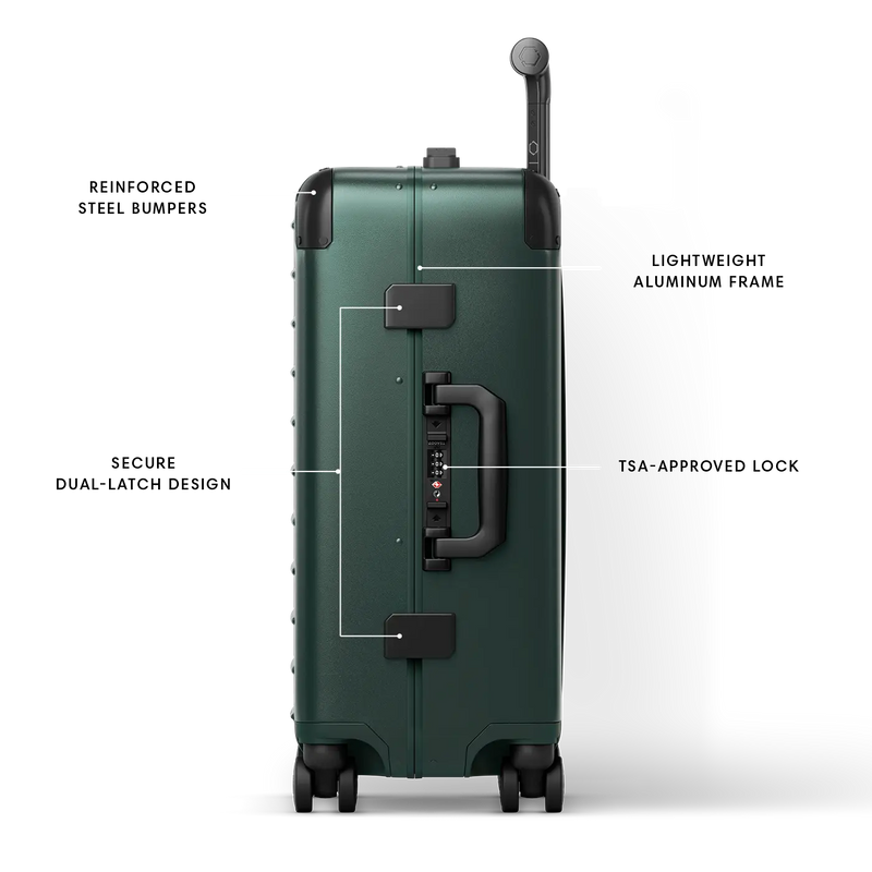 Carry-on Closet - Suitcase With Shelves - Luggage – Solgaard
