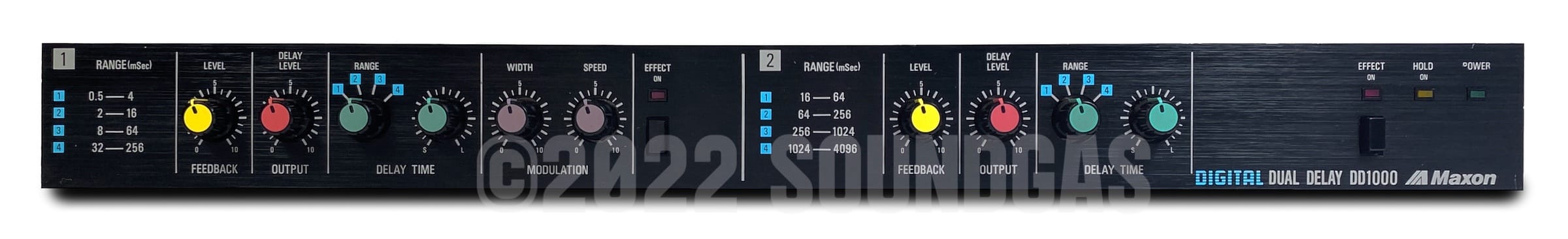 Maxon Digital Dual Delay DD1000 FOR SALE – Soundgas