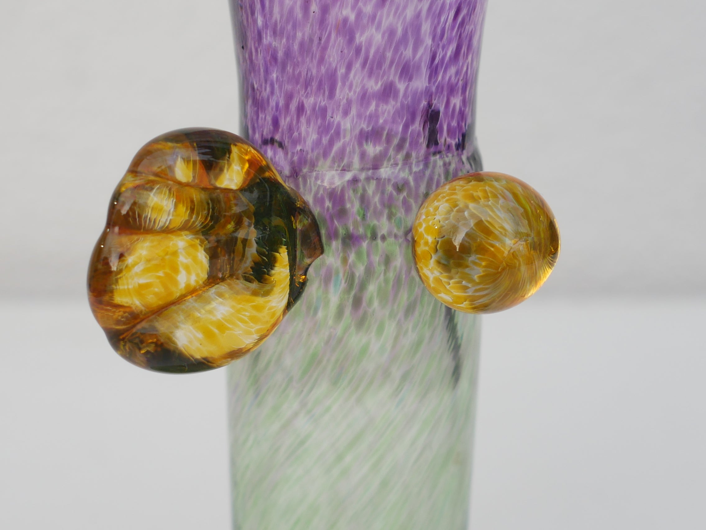 KOSTA BODA【Windpipe】アートガラス フラワーベース Bertil Vallien