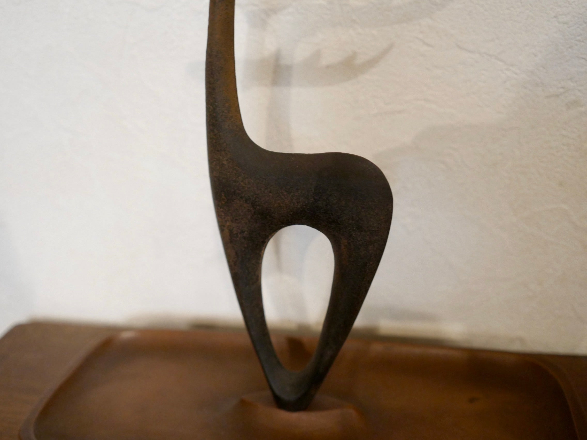 南部鉄器【ルームフレンド】鹿のトレイ 馬場忠寛 70年代 ヴィンテージ