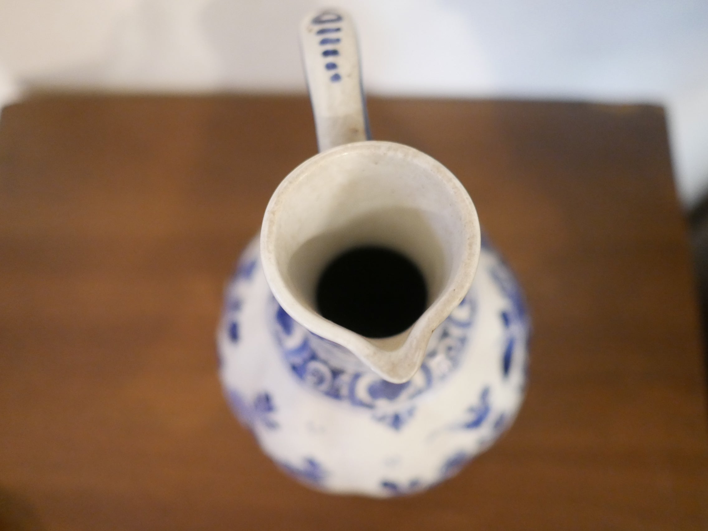 オランダ ロイヤルデルフト フラワーベース アンティーク 共箱 和蘭手