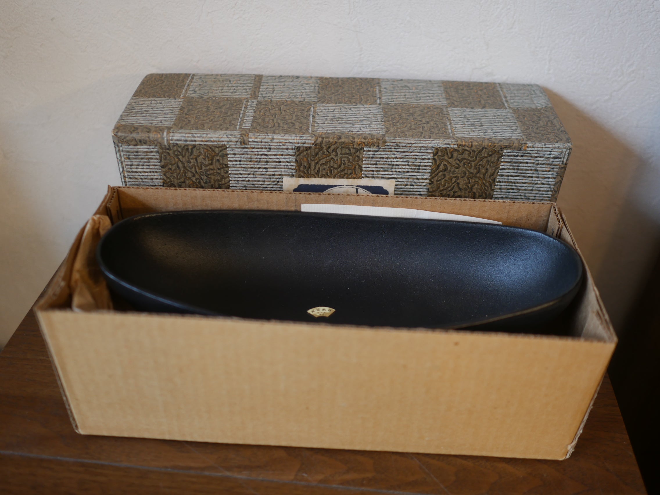 南部鉄器 盛栄堂 三つ足水盤 未使用美品 ヴィンテージ デッドストック