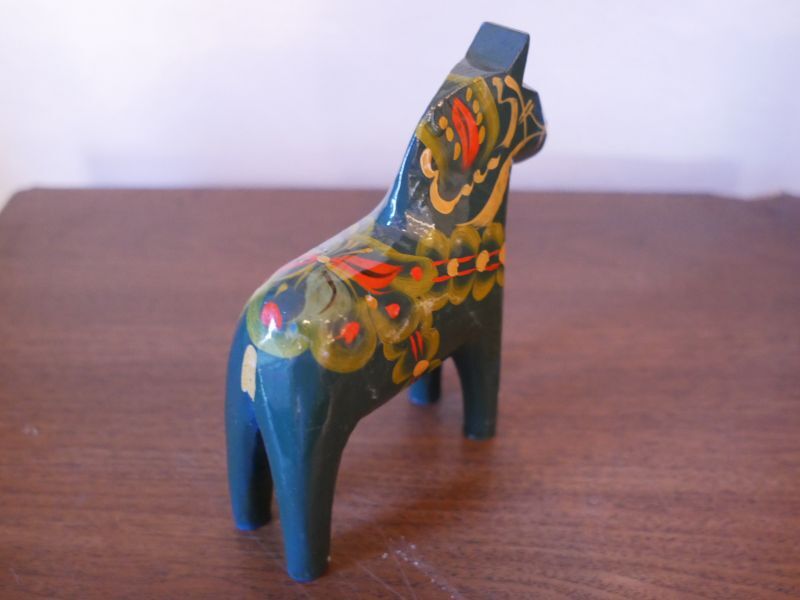 スウェーデン Nils Olsson ダーラナホース 13 体 馬 置物 土産