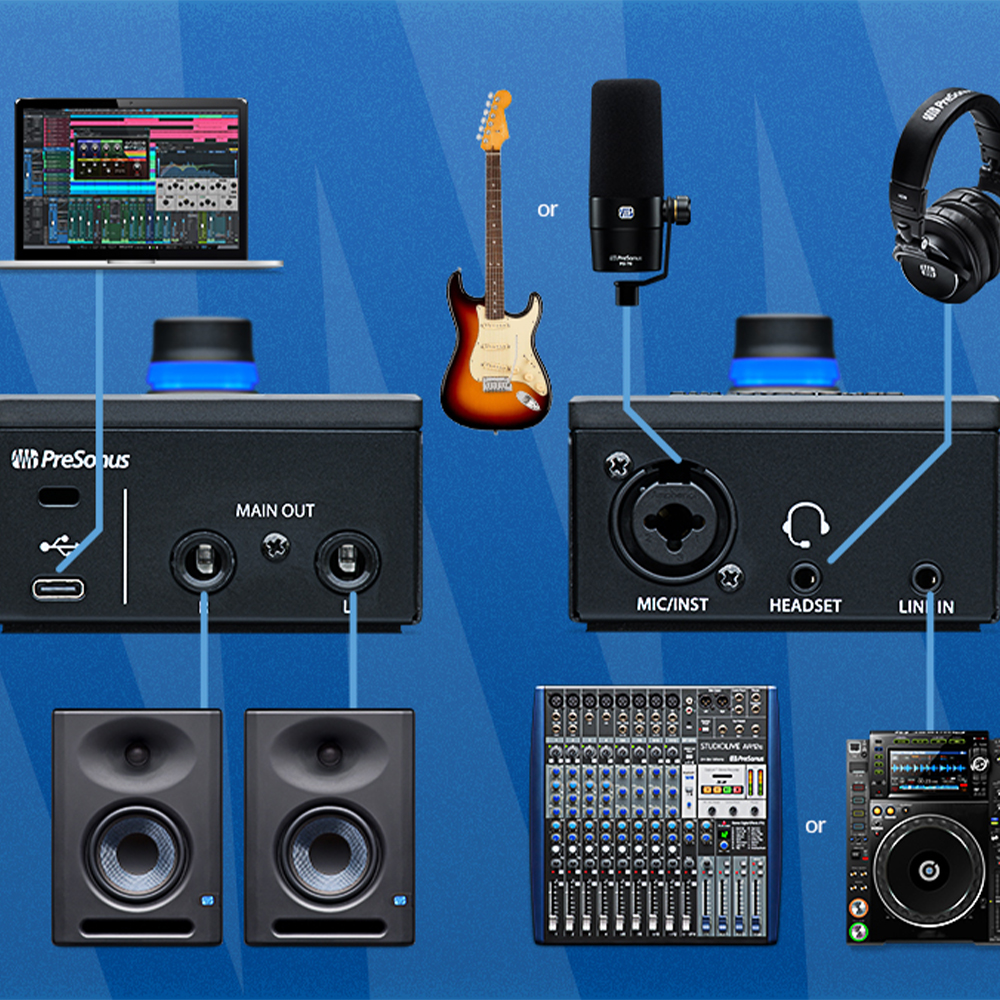 PreSonus revelator io44 本体と付属品 Amazon.com: PreSonus