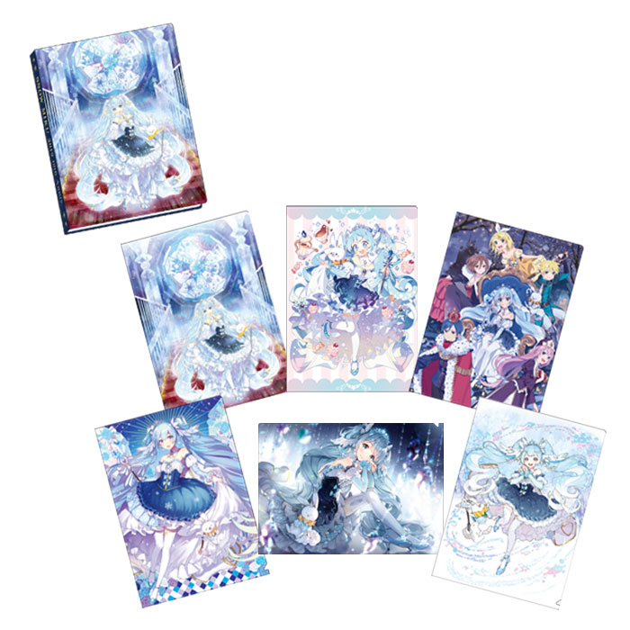 グッズ]SNOW MIKU 2019 クリアファイルコンプリートセット - SNOW MIKU