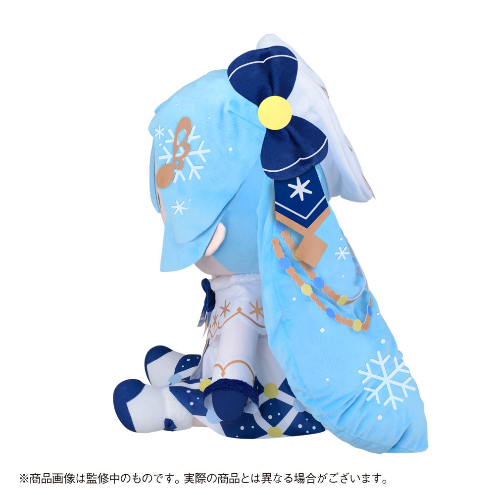 グッズ]雪ミク2021 どでかジャンボふわふわぬいぐるみ | SNOW MIKU 2021