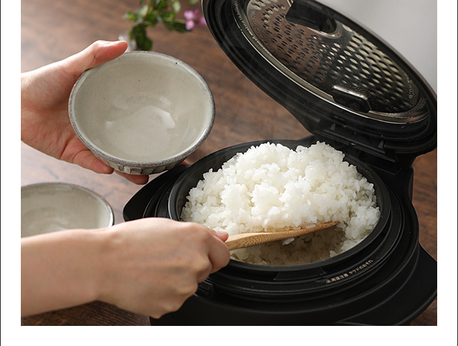 バルミューダ炊飯器 K03A-BK 炊飯器・餅つき機 BALMUDA The Gohan K03A