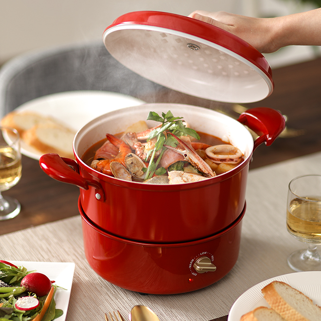 コンパクトホットプレート ホワイトの通販 | BRUNO online BRUNO