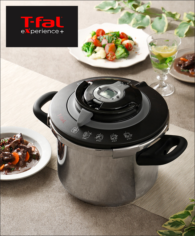 T-fal Cook4me Noir 6L 電気圧力鍋 ティファール、電気圧力鍋の新色