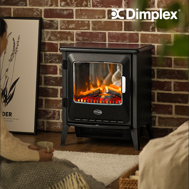 ファンヒーター ディンプレックス 暖炉型 暖炉 電気式 ヒーター LED