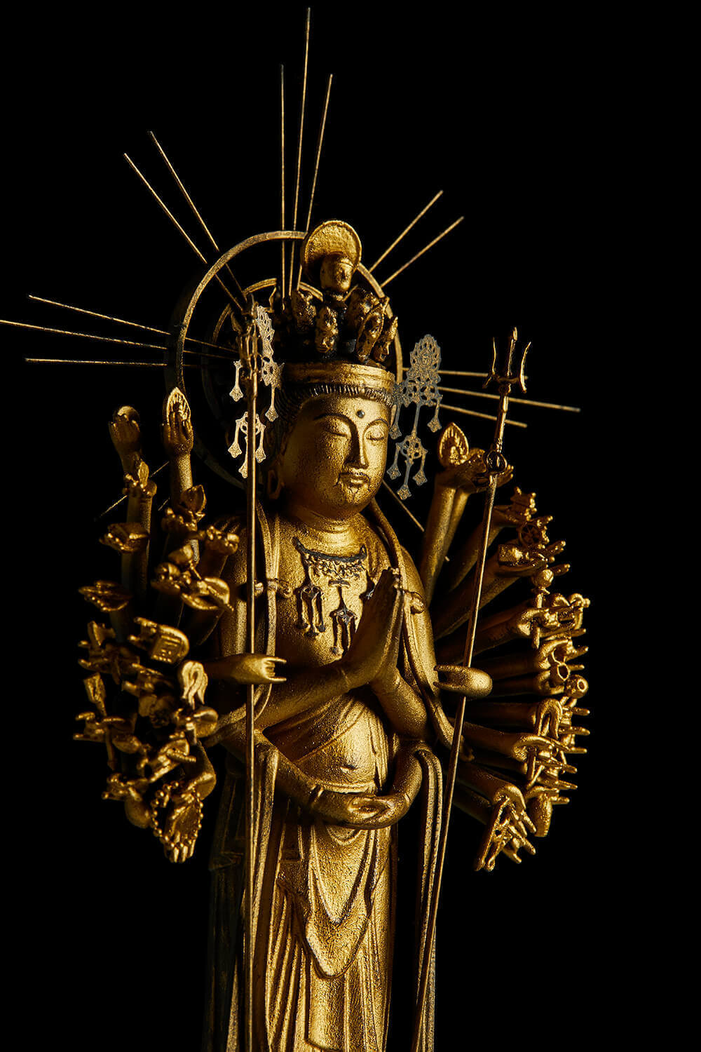 TanaCOCORO[掌] 千手観音～慶派～ | 仏像フィギュアのイスムウェブショップ