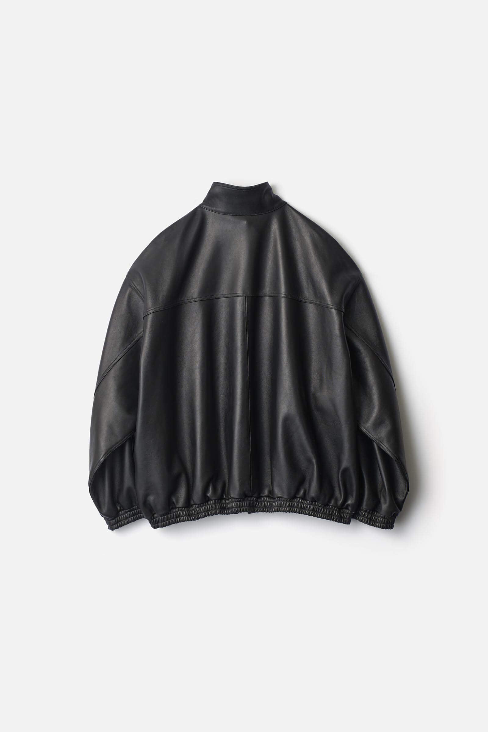 SHEEP LEATHER STAND COLLAR JACKET – ssstein