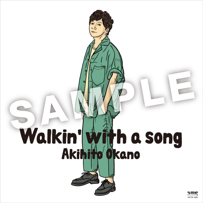 岡野昭仁1stアルバム「Walkin' with a song」 CD購入特典決定