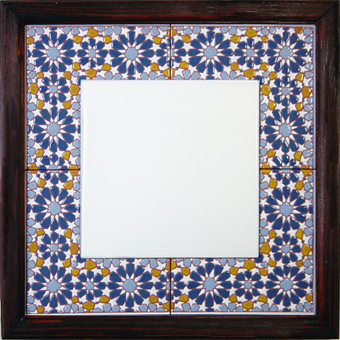 手描きタイル壁掛け DELFT デルフト 額縁 陶板 壁掛タイル