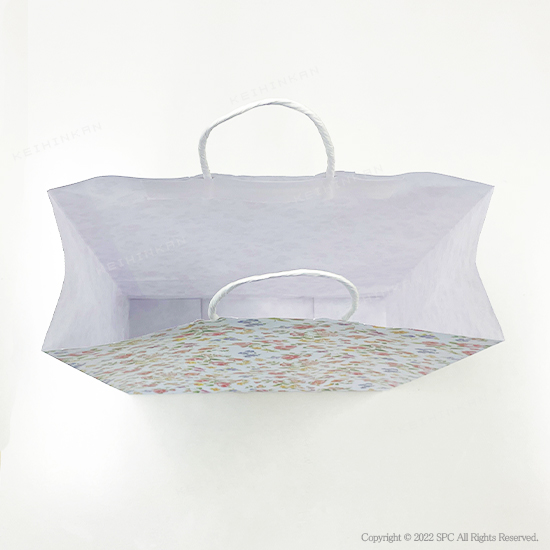 手提げ紙袋 花柄（ロマネスク）2才 【32×11.5×H41cm】｜ 記念品