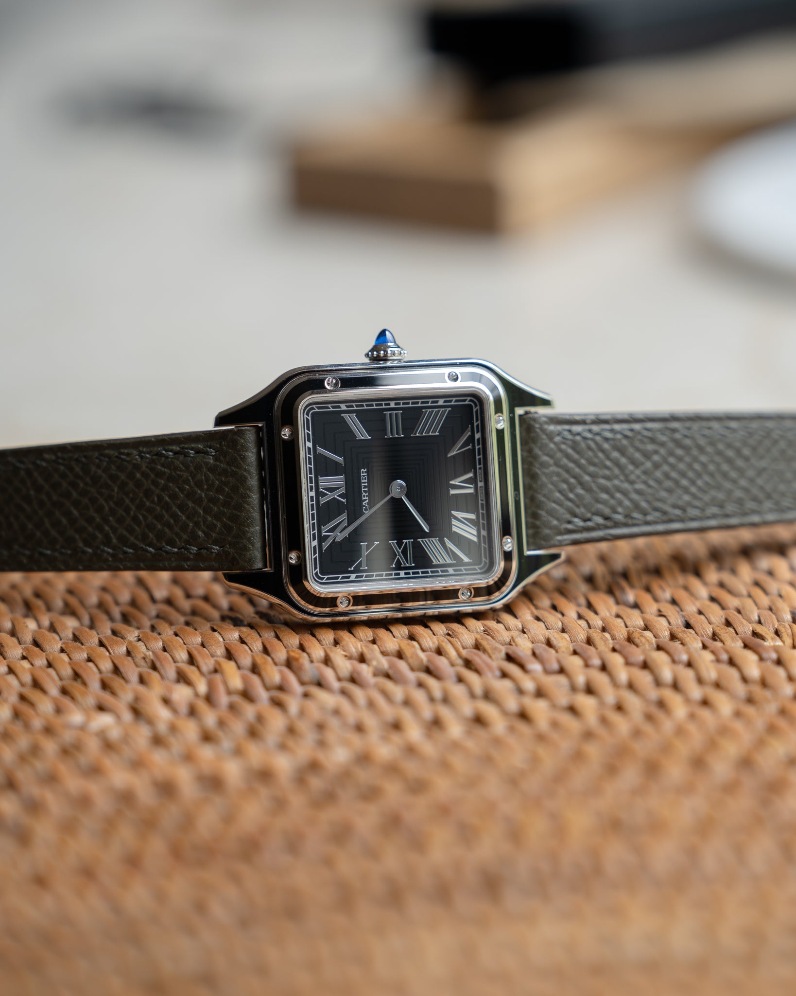 カルティエ サントス デュモン WSSA0046 - ブラックラッカー – Special