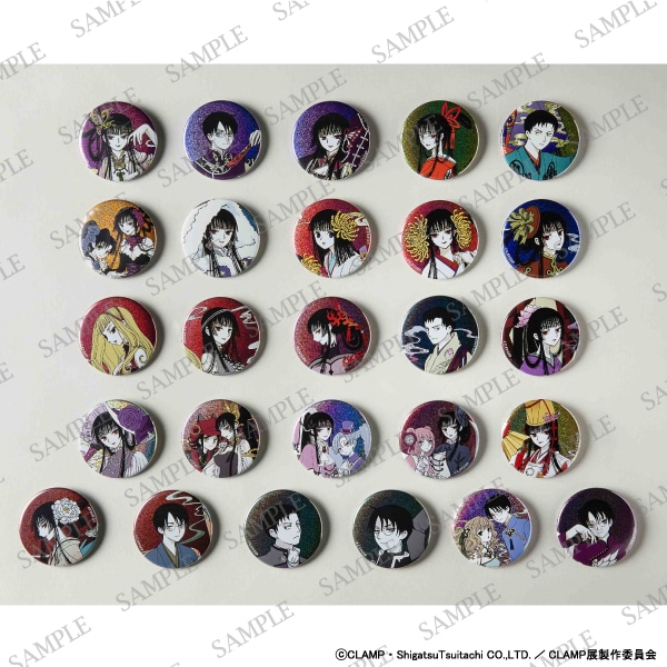 CLAMP展 ツバサ ツバサクロニクル 缶バッジ ファイ B まとめ売り