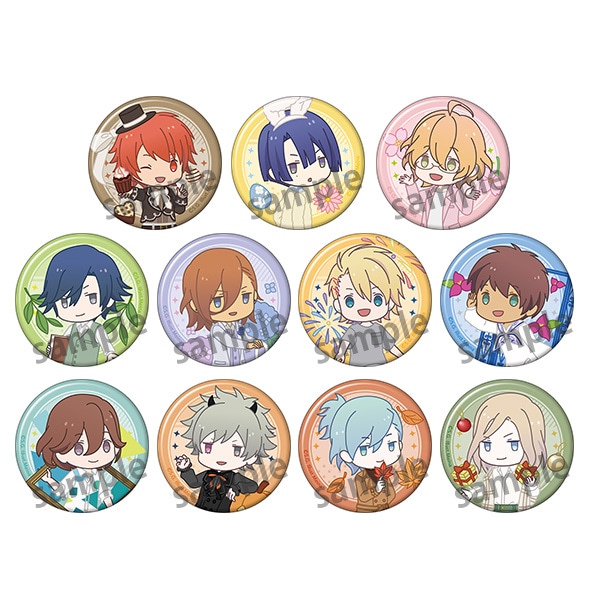 うたプリ キャラバッチコレクション 寿嶺二⁄聖川真斗⁄一十木