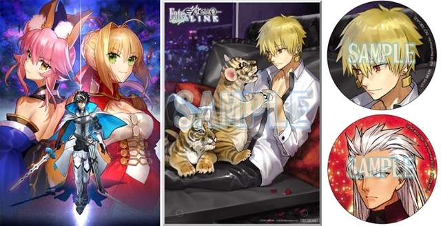 Fate/EXTELLA LINKキャラバッジコレクションVol.1アルジュナ他 Fate