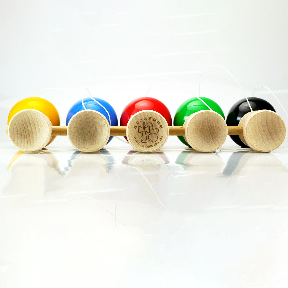 けん玉 秋元けん玉研究所‪✕‬大空 5連けん玉大皿(5色) けん玉