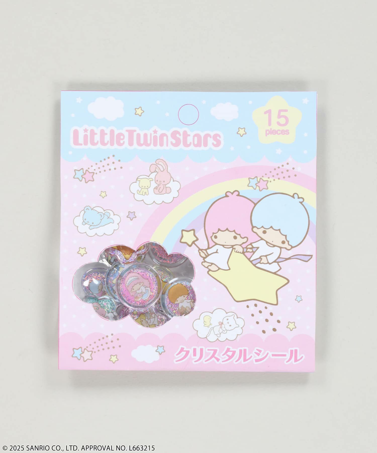 リトルツインスターズ』クリスタルシール＜メール便対応＞ | SPINNS