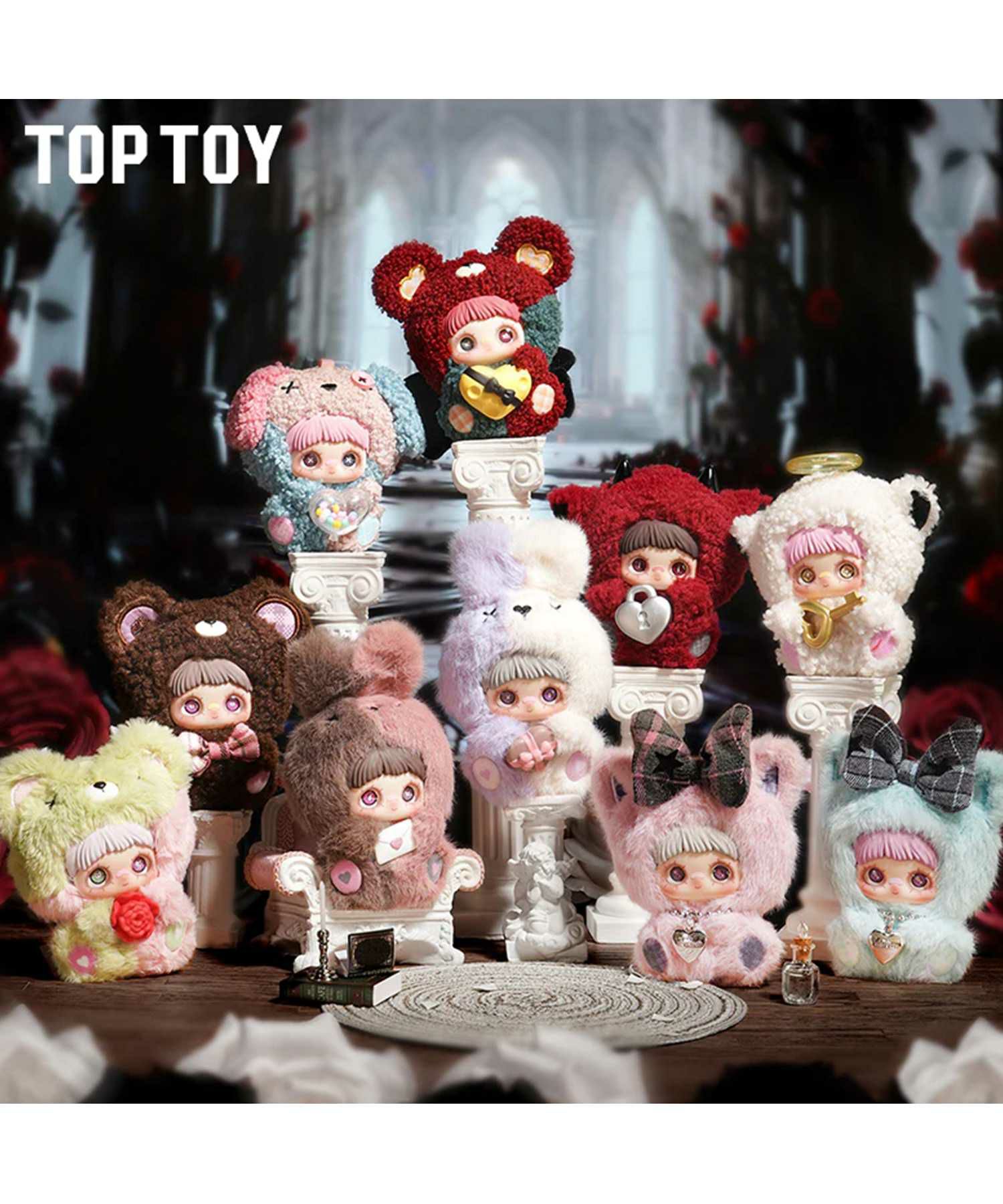 ≪TOPTOY×Nommi/ノミ≫ぬいぐるみキーホルダー/ブラインドボックス/甘