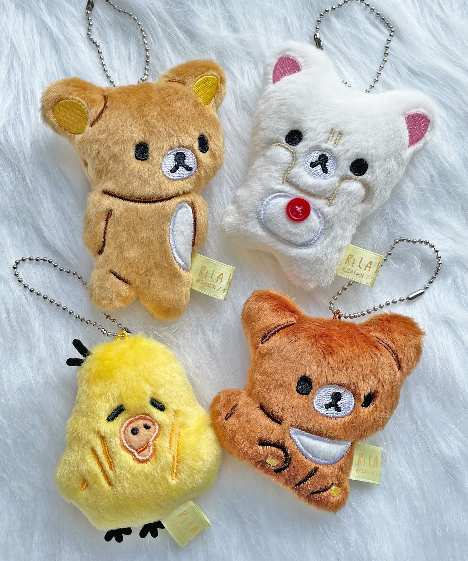 ≪リラックマ≫おでかけぬいぐるみキーホルダー|スピンズ公式通販|新