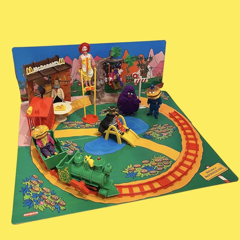 レア 1981年 マクドナルドランド キャラクター ラバーフィギュア フル