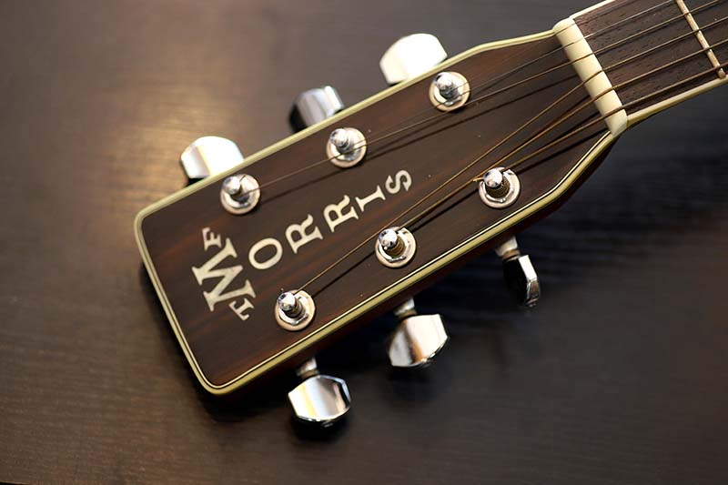 Morris W-50 - ネック調整、サドル調整