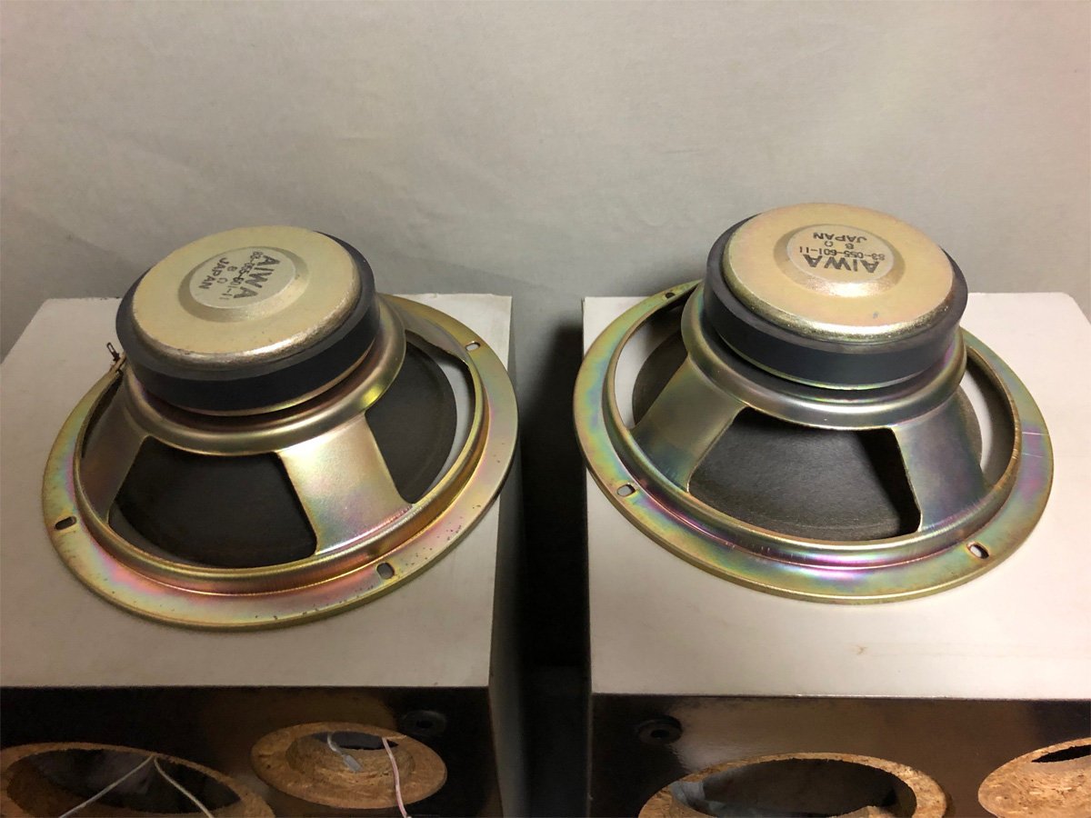 AIWA SC-E80、レストア作業・その2 | イイ音聞いてる？