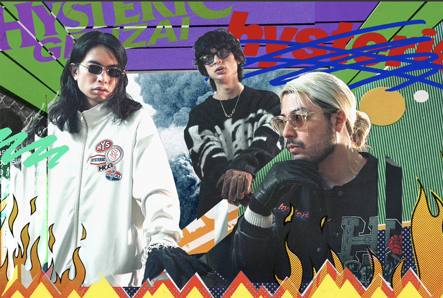 GENZAI × HYSTERIC GLAMOUR 3RD COLLABORATION | SWAG HOMMES