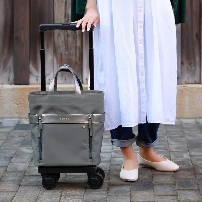 SWANY スーツケース グレージュ スワニー スワニー SWANY キャリー