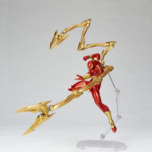 CDJapan : Revoltech Amazing Yamaguchi Spiderman Iron Spider