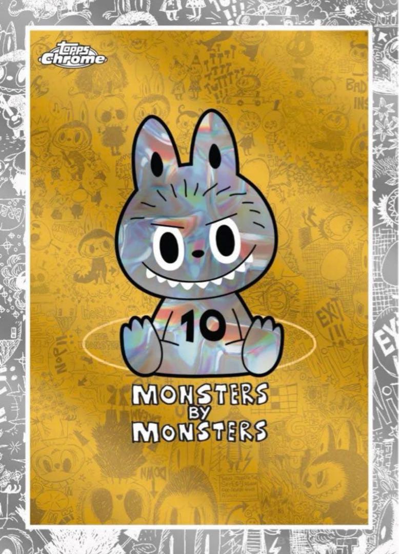 2025 Topps chrome labubu 10thアニバーサリーボックスの通販 アイカツ