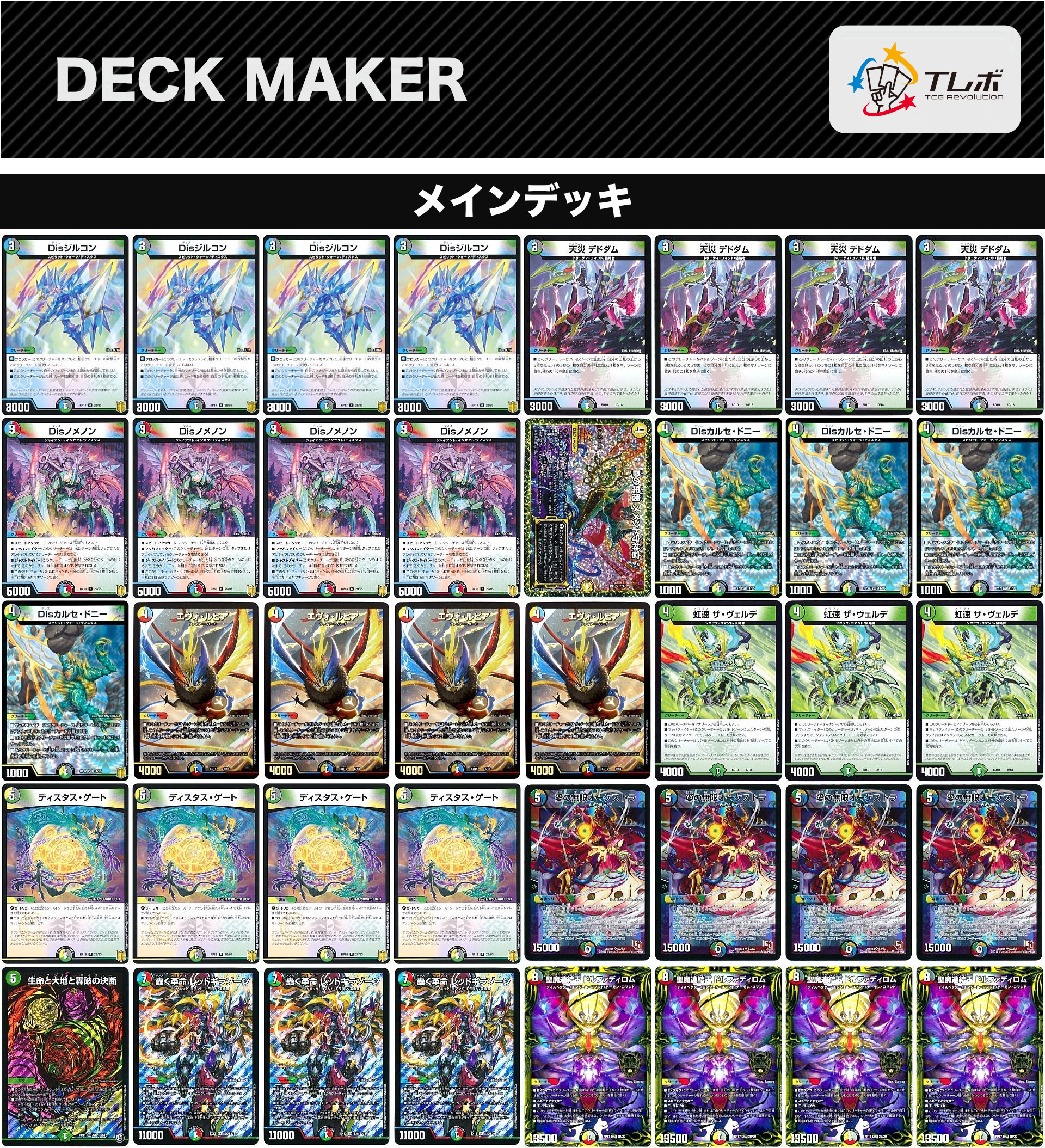 デュエマ 5cオーケストラ デッキ