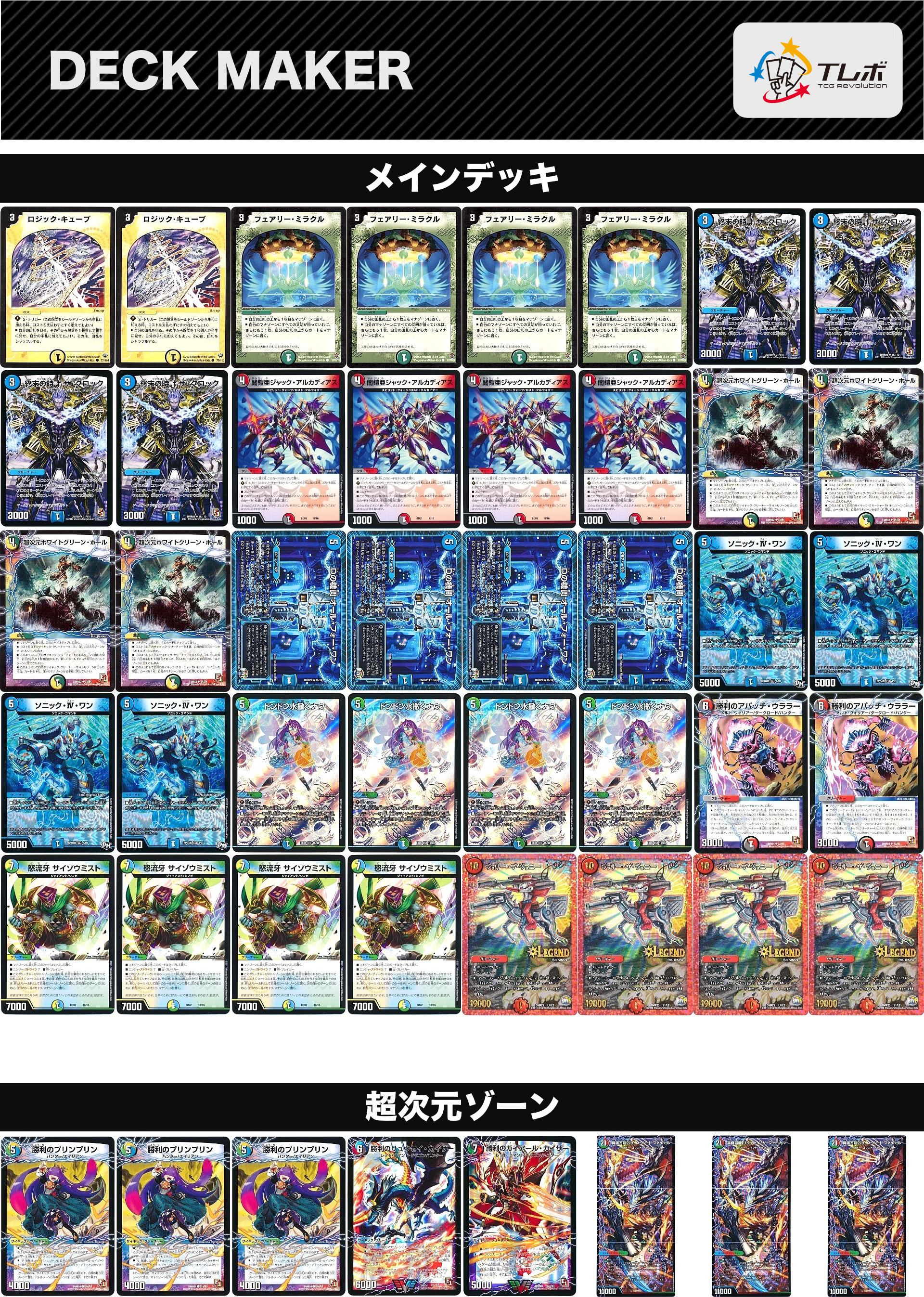 格安デッキ 5Cジョニー 格安デッキ 5Cジョニー 5cジョニー完全解説