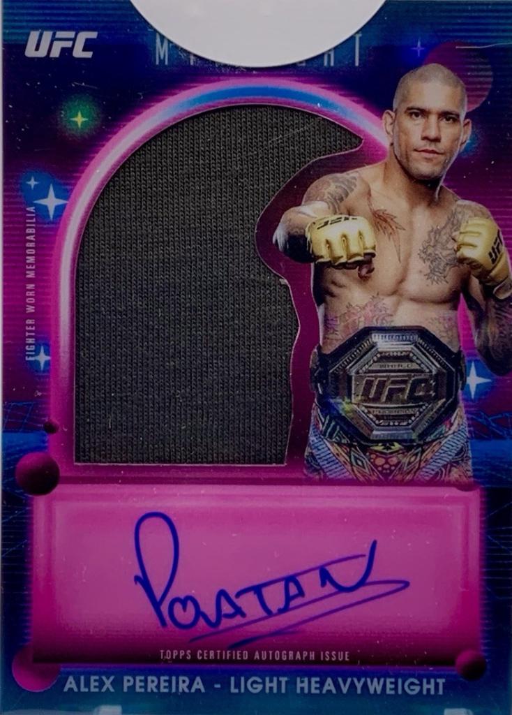 Alex Pereira #VRA-AP Prices | 2025 Topps Midnight UFC Relic