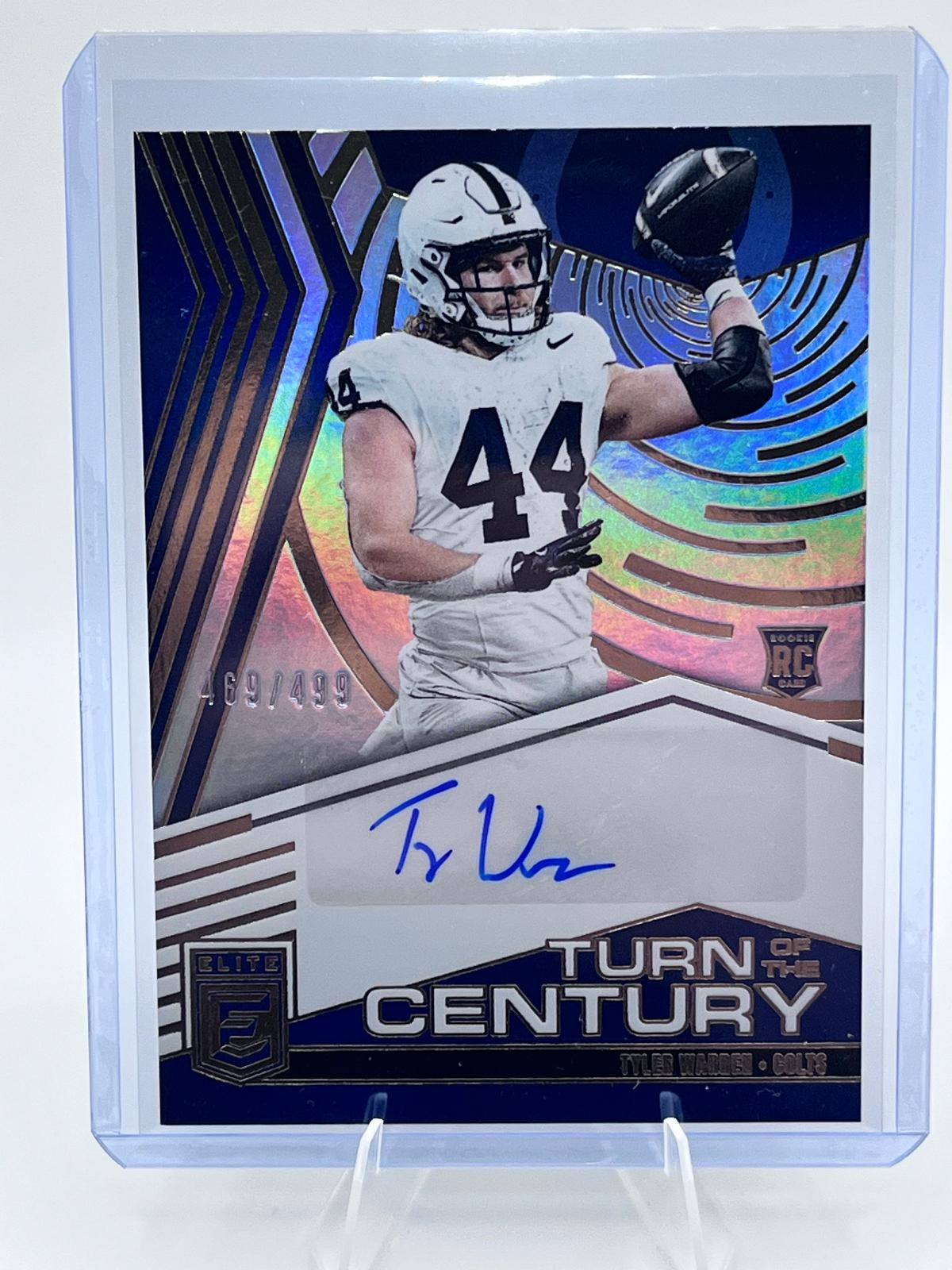 Tyler Warren #TOC-TWA Prices [Rookie] | 2025 Panini Donruss Elite