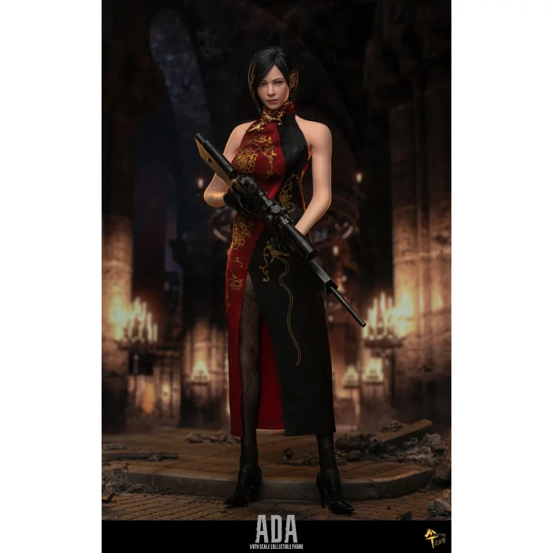 MTTOYS エイダ・ウォン チャイナドレス1/6 別ヘッドスカルプト付き｜