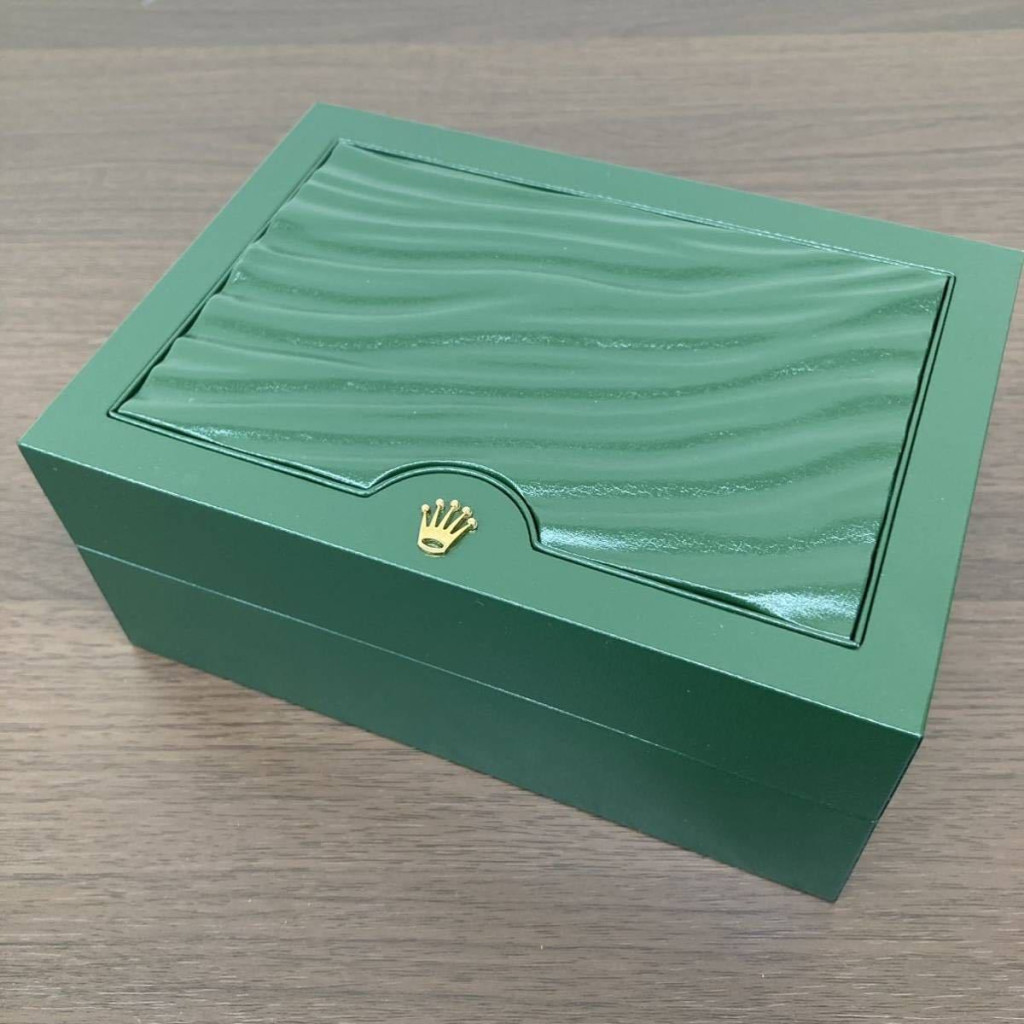 付属品のみ】ロレックス 空箱 カラ箱 保存箱 内箱 グリーン 緑 ROLEX