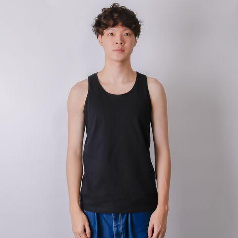 ガリガリのデブ（タンクトップ）|デザインTシャツ通販【Tシャツ