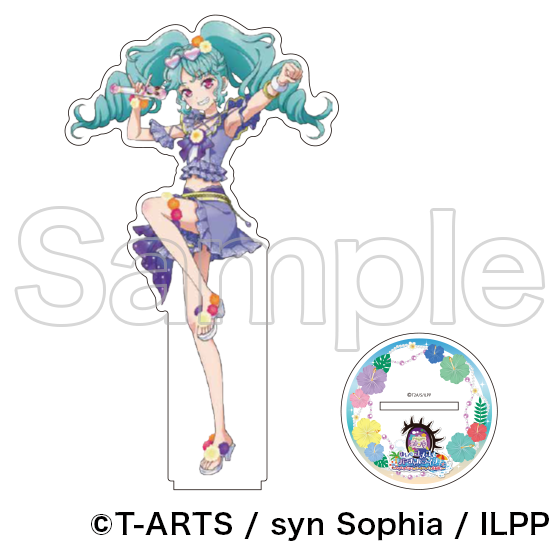 ゆいのユメユメバーチャルライブ カプセル B賞 B5集合アクリルプレート