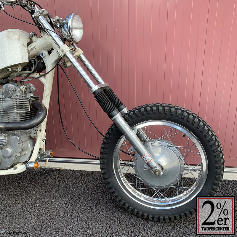 SR400/500 ボトムマウントナローウインカーステー / 2％er