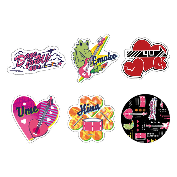 SiM 20YEARS 20th ガチャ ステッカー 全種10枚セット シクレ SiM 20th