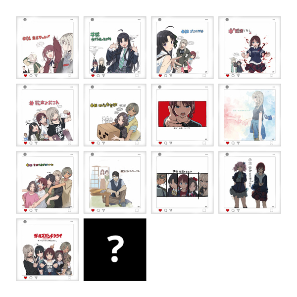 ガールズバンドクライ】缶バッジ X（全14種ランダム1個）: 雑貨｜東映