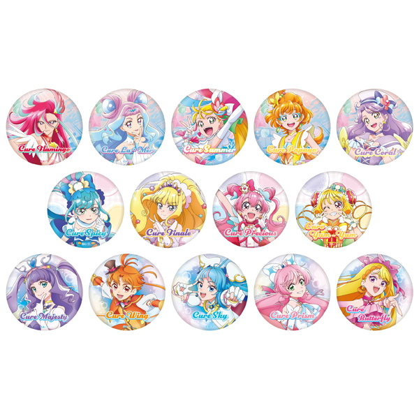 全プリキュア展 缶バッジ キュアプレシャス デリシャスパーティ