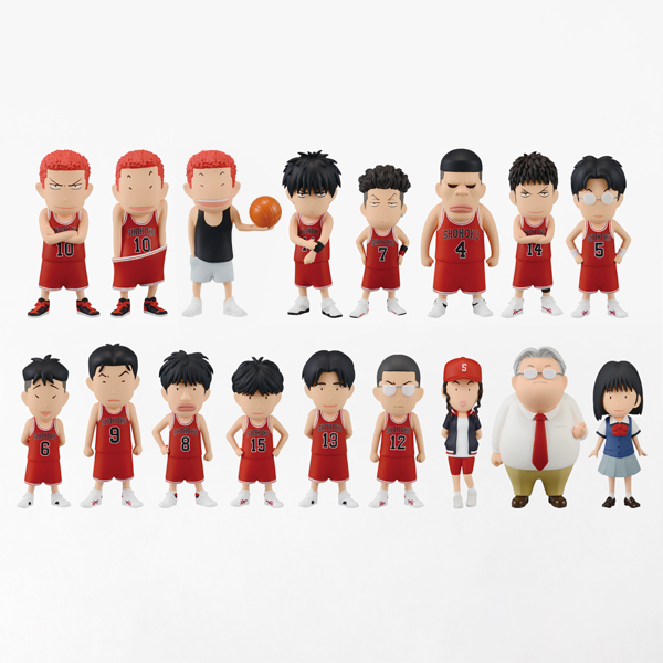 SLAM DUNK FIGURE COLLECTION -湘北SET-: ぬいぐるみ・フィギュア