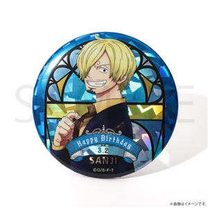 ワンピース 手配書 缶バッジ サンジ ONEPIECE ワンピース 輩缶バッジ