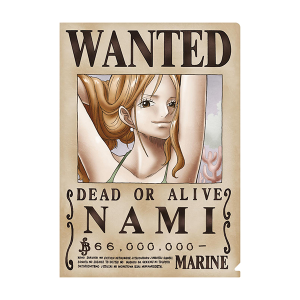 ワンピース】手配書クリアファイル ハンコック: 雑貨｜東映