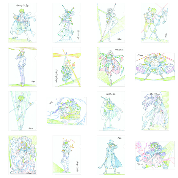 ワンピース】ONE PIECE.COM ILLUSTRATION WORKS クリアファイル